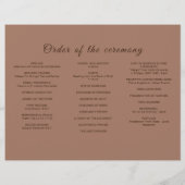 モノグラエレガントムシンプルスのモカ結婚ムース チラシ (裏面)