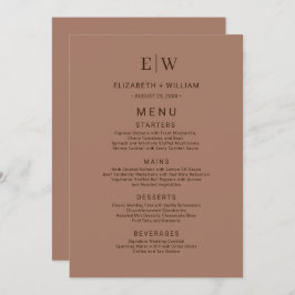 モノグラエレガントムシンプルスのモカ結婚ムース メニュー