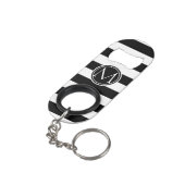 モノグラエレガントムストライプの キーホルダー栓抜き (裏面アングル)