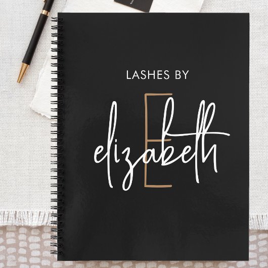 モノグラエレガントムパーソナライズされた美しい事業 ノートブック