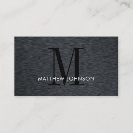 モノグラエレガントムブラッシュメタルオフィモダンス 名刺