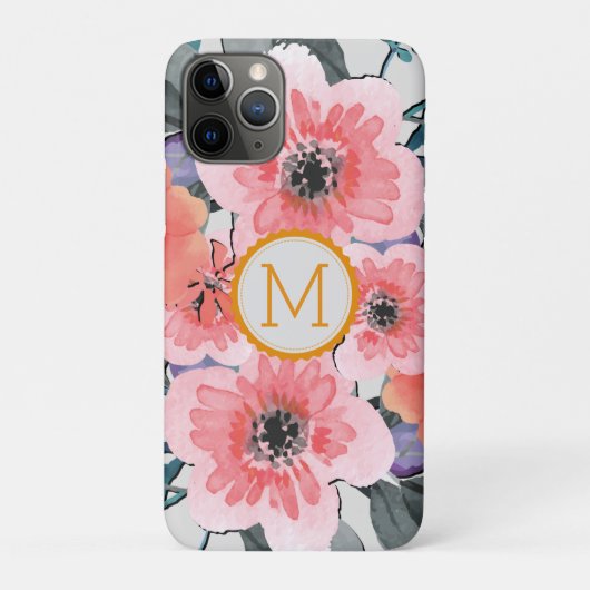 モノグラエレガントムヴィンテージフローラ#31 Case-Mate iPhoneケース (裏)