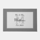 モノグラエレガントム夫妻 ドアマット (正面)