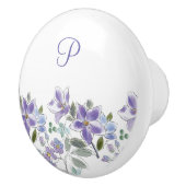 モノグラエレガントム薄紫フローラ セラミックノブ (右)
