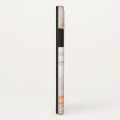 モノグラエレガントム | シック銅バラ金ゴールド大理石 Case-Mate iPhoneケース (裏面/右)