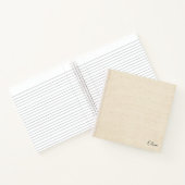 モノグラエレガントム ノートブック (内部)