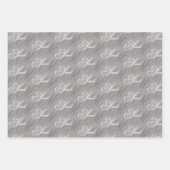 モノグラエレガントム ラッピングペーパーシート (正面2)