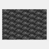 モノグラエレガントム ラッピングペーパーシート (正面)