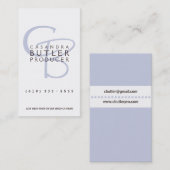 モノグラエレガントム 名刺 (正面/裏面)