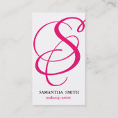 モノグラエレガントモダンム 名刺 (正面)