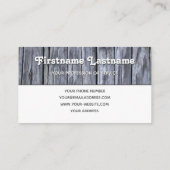 モノグラオーガニックム木白の三角形 名刺 (裏面)