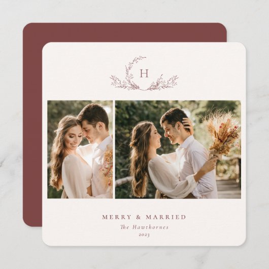 モノグラオーガニックム2写真 シーズンカード (正面/裏面)