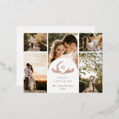 モノグラオーガニックム5写真 箔シーズンポストカード (正面/裏面)