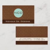 モノグラカスタマイズム・ビジネス・カード 名刺 (正面/裏面)