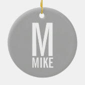 モノグラカスタムムで撮影 セラミックオーナメント (裏面)