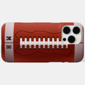 モノグラカスタムムのサッカーの電話筐体 Case-Mate iPhoneケース (裏面 (横))