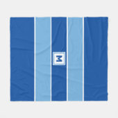 モノグラカスタムムフリースブランケット フリースブランケット (正面(横))