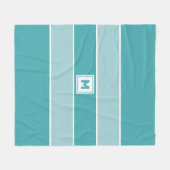 モノグラカスタムムフリースブランケット フリースブランケット (正面(横))