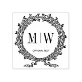 モノグラカスタムムリース ラバースタンプ (インプリント)