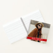 モノグラカスタムム付きシンプル写真 ノートブック (内部)