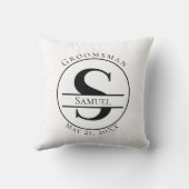 モノグラカスタムム クッション (裏面)