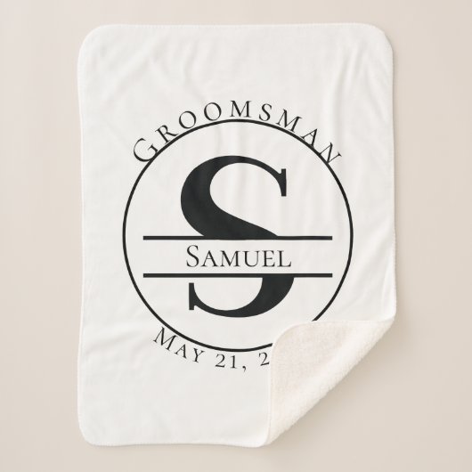 モノグラカスタムム シェルパブランケット (正面)