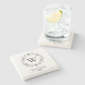 モノグラカスタムム ストーンコースター (横)