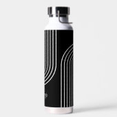 モノグラカッコいいム付き同心アーモダンチレトロ ウォーターボトル (左面)