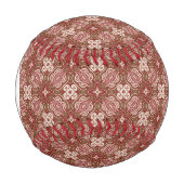 モノグラカラフルムレトロパターン背景4 野球ボール (正面)