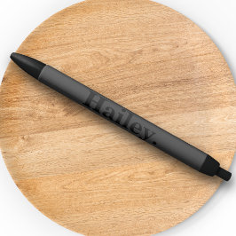 モノグラクラシックムエレガントミニマルタイポグラフィ名 黒ボールペン