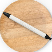 モノグラクラシックムエレガントミニマルタイポグラフィ名 黒ボールペン