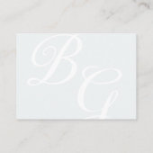 モノグラクラシックムヴィンテージクレットラクールイトグレー プレイスカード (裏面)