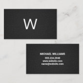 モノグラクラシックム | レザー 名刺 (正面/裏面)