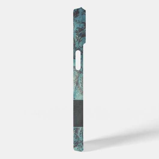 モノグラグランジム付きダマスクパターン Case-Mate iPhoneケース (裏面 / 右)