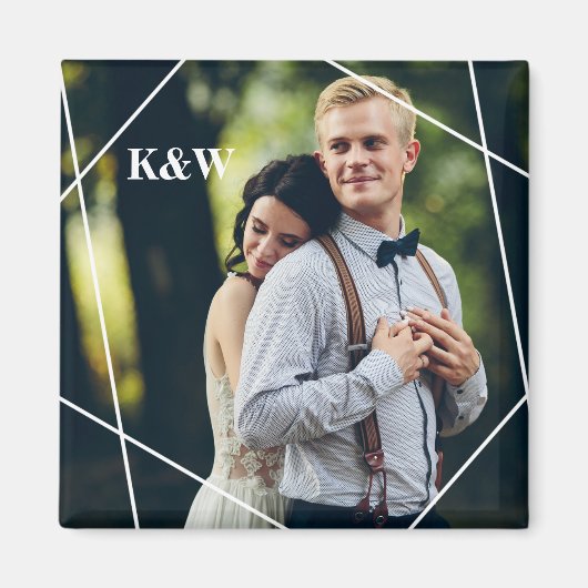 モノグラコンテンポラリーム写真 マグネット (正面)