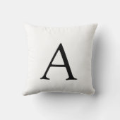 モノグラシンプルムイニシャル クッション (裏面)