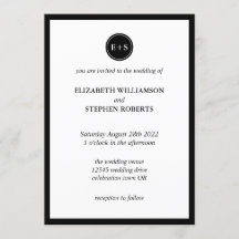 モノグラシンプルム |白黒結婚の