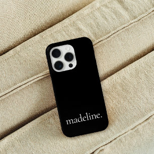 モノグラスタイリッシュムモダンミニマル白黒 iPhone 15 PROケース