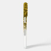 モノグラスタイリッシュム金ゴールドグリッター名白 Case-Mate iPhoneケース (裏面 / 右)