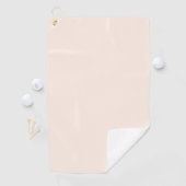 モノグラパーソナライズされたムイニシャル赤面モダン金ゴールド ゴルフタオル (インサイチュ)