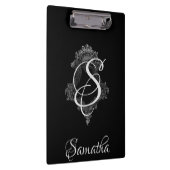 モノグラパーソナライズされたムイニシャル クリップボード (右)