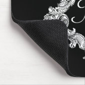 モノグラパーソナライズされたムイニシャル マウスパッド (コーナー)