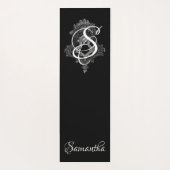 モノグラパーソナライズされたムイニシャル ヨガマット (裏面)