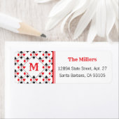 モノグラパーソナライズされたムトランプのポーカー遊のカードスーツ ラベル (インサイチュ)