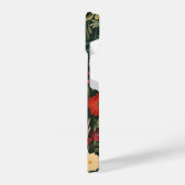 モノグラパーソナライズされたムフローラのケース iPhoneケース (左側面)