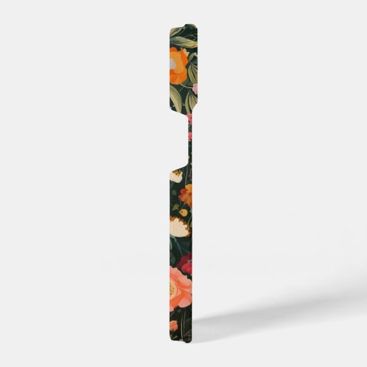 モノグラパーソナライズされたムフローラのケース iPhoneケース (右側面)