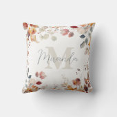 モノグラパーソナライズされたムフローラ クッション (裏面)