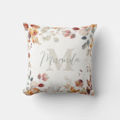 モノグラパーソナライズされたムフローラ クッション (正面)