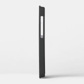 モノグラパーソナライズされたムブラックiPhone 12ケー男性へス Case-Mate iPhoneケース (裏面 / 左)