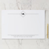 モノグラパーソナライズされたムプロフェッショナル ペーパーパッド (インサイチュ)